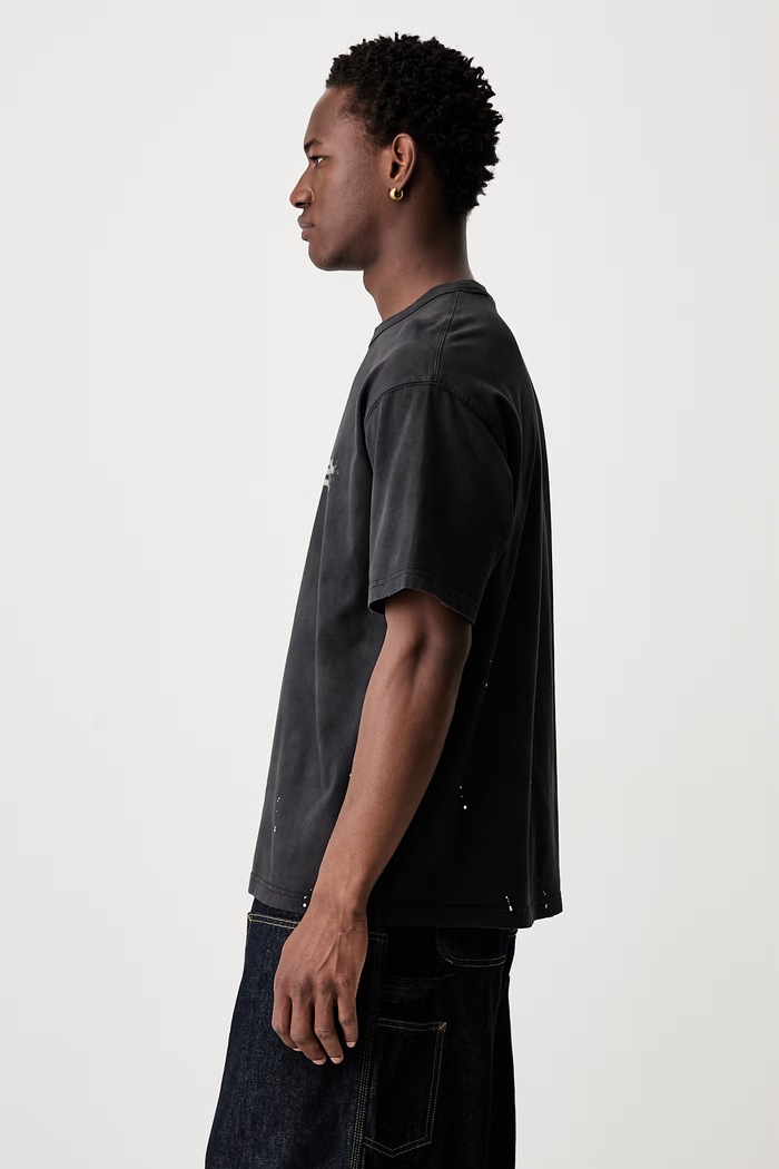Carhartt WIP S/S Painter футболка из хлопка для мужчин I036853 чёрный AW26