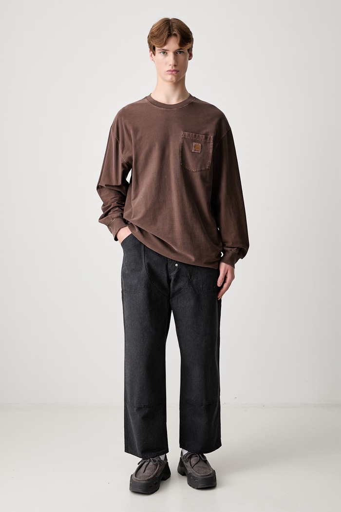 Carhartt WIP L/S Loose Pocket longsleeve męski bawełniany I036862