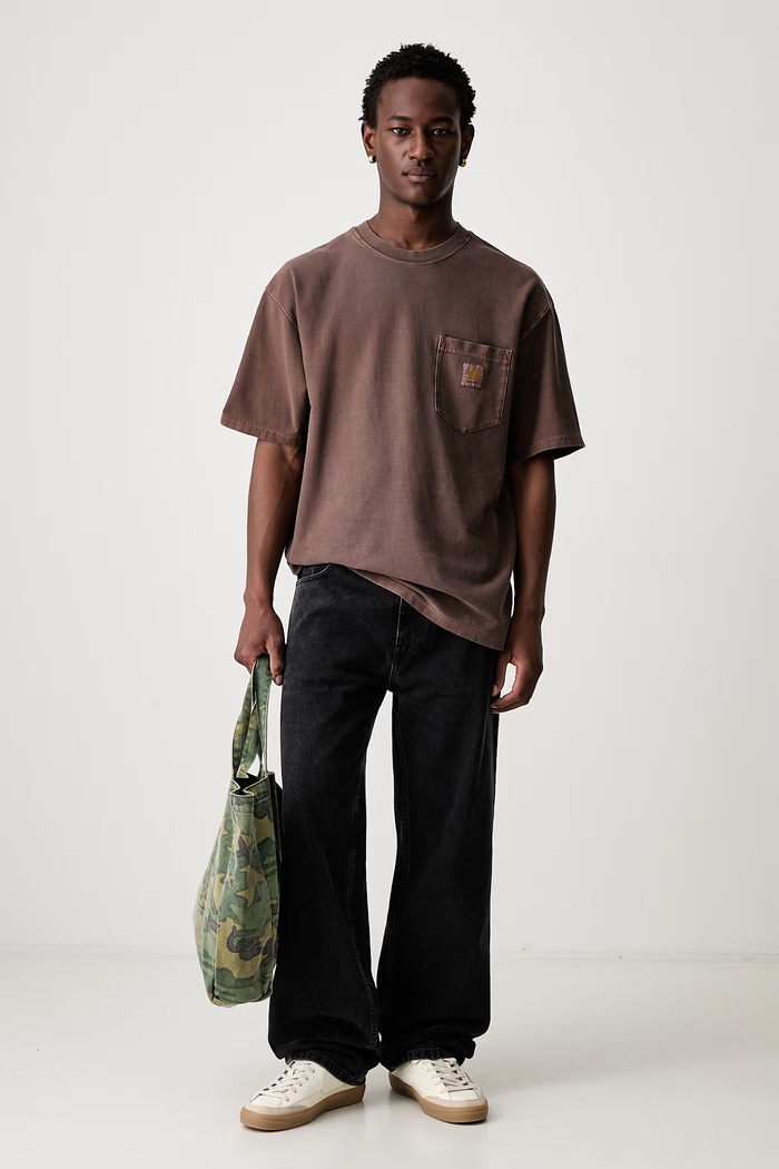 Carhartt WIP S/S Loose Pocket T-shirt bawełniany męski I036863