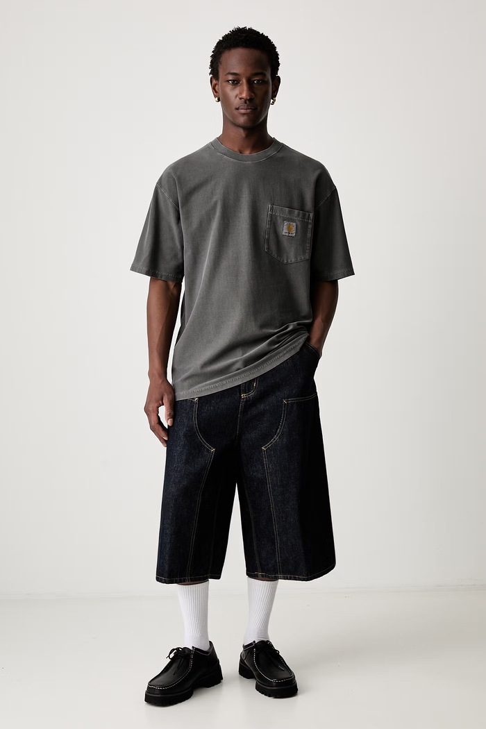 Carhartt WIP S/S Loose Pocket T-shirt bawełniany męski I036863
