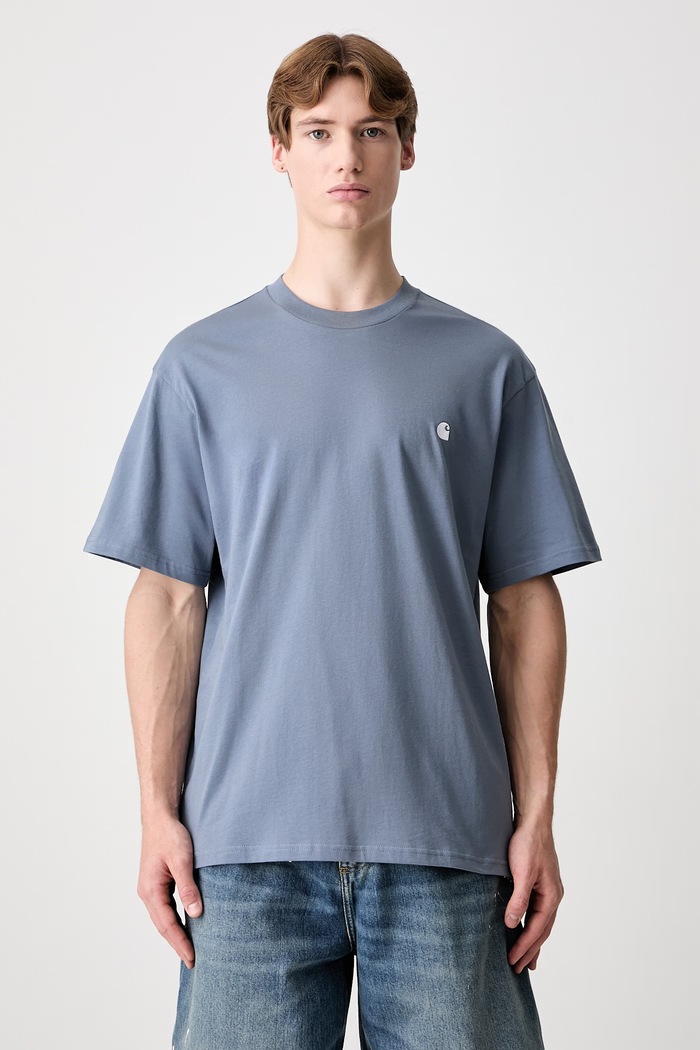 Carhartt WIP S/S Madison basic majica kratkih rukava od pamuka za muškarce plava I033000