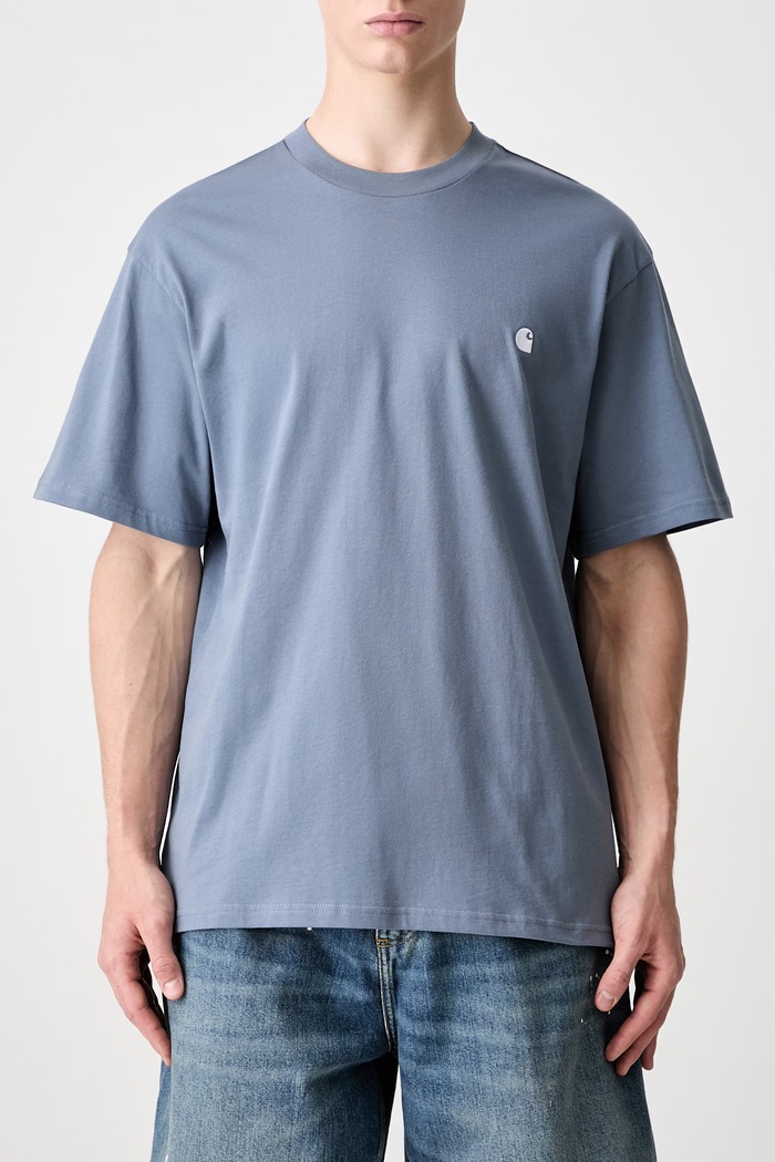 Carhartt WIP S/S Madison basic majica kratkih rukava od pamuka za muškarce plava I033000