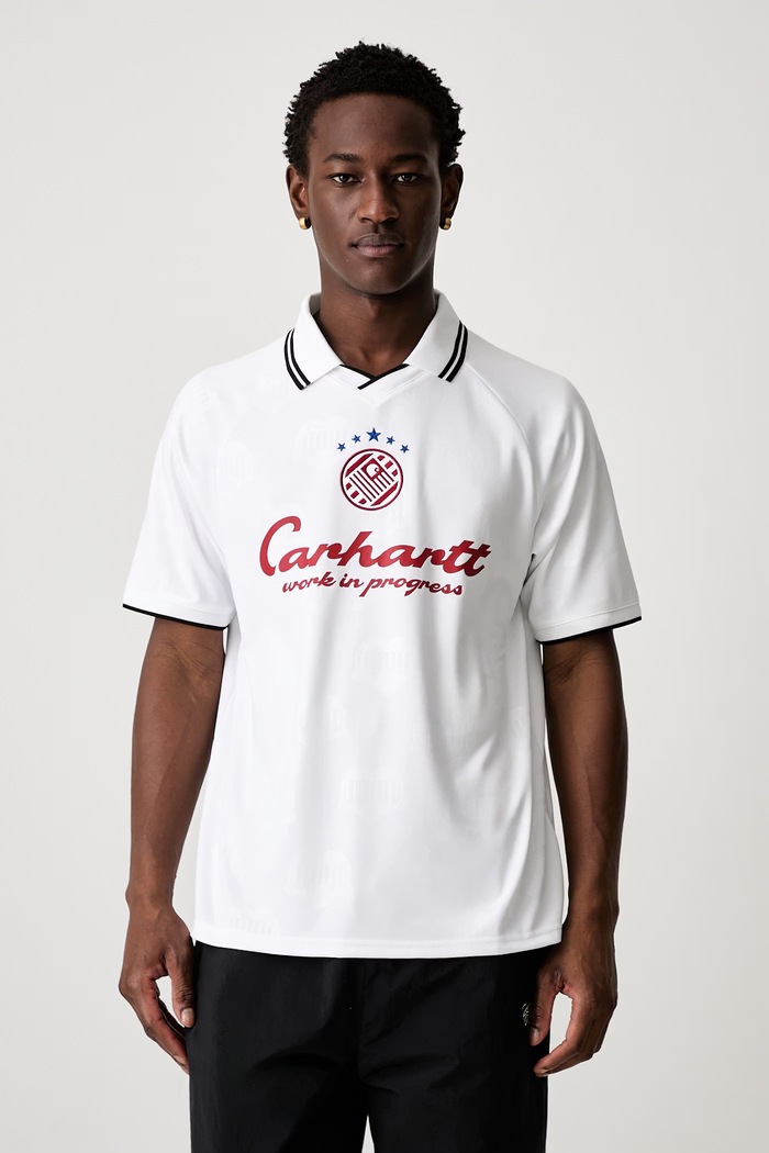 Carhartt WIP S/S Terrace Football tričko pánske biela I037567
