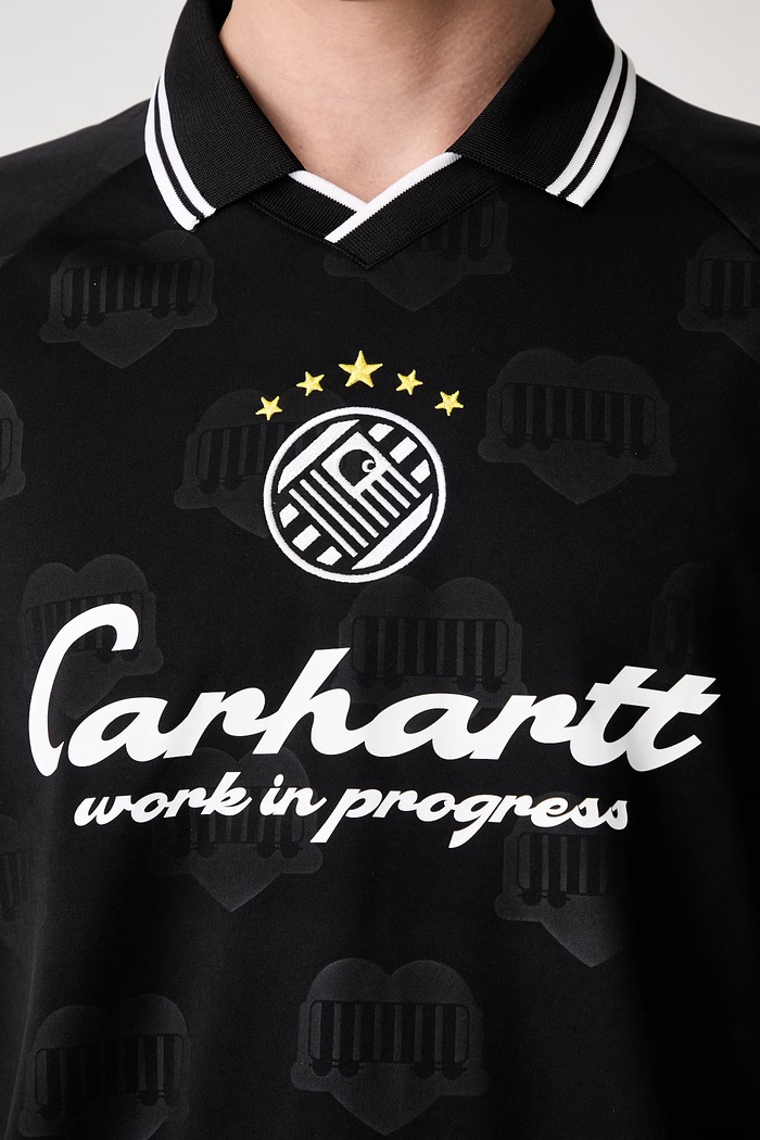 Carhartt WIP S/S Terrace Football T-shirt męski I037567 czarny