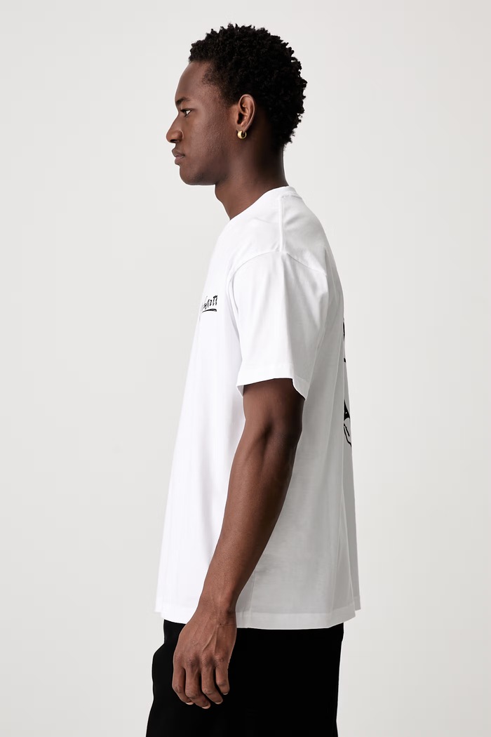 Carhartt WIP S/S Pup футболка бавовняна чоловіча I037537 білий AW26