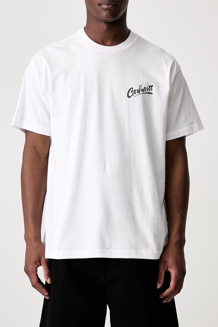 Carhartt WIP S/S Pup футболка бавовняна чоловіча білий I037537
