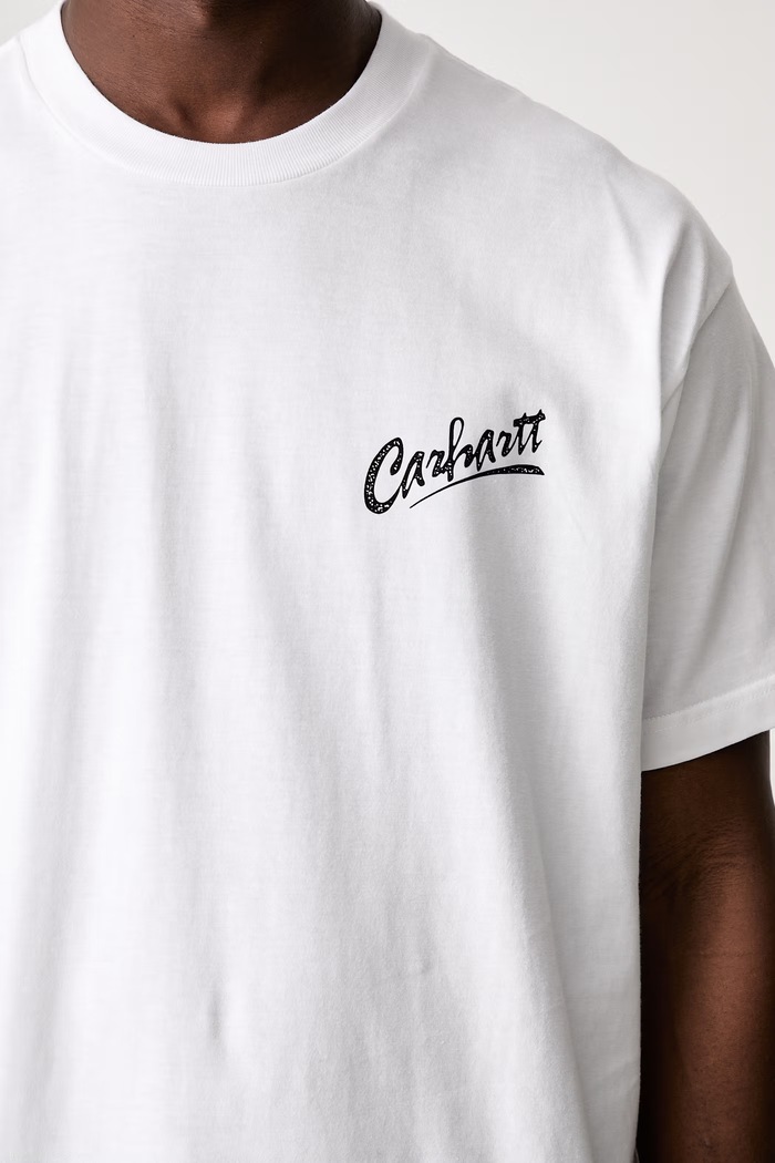 Carhartt WIP S/S Pup футболка бавовняна чоловіча I037537 білий