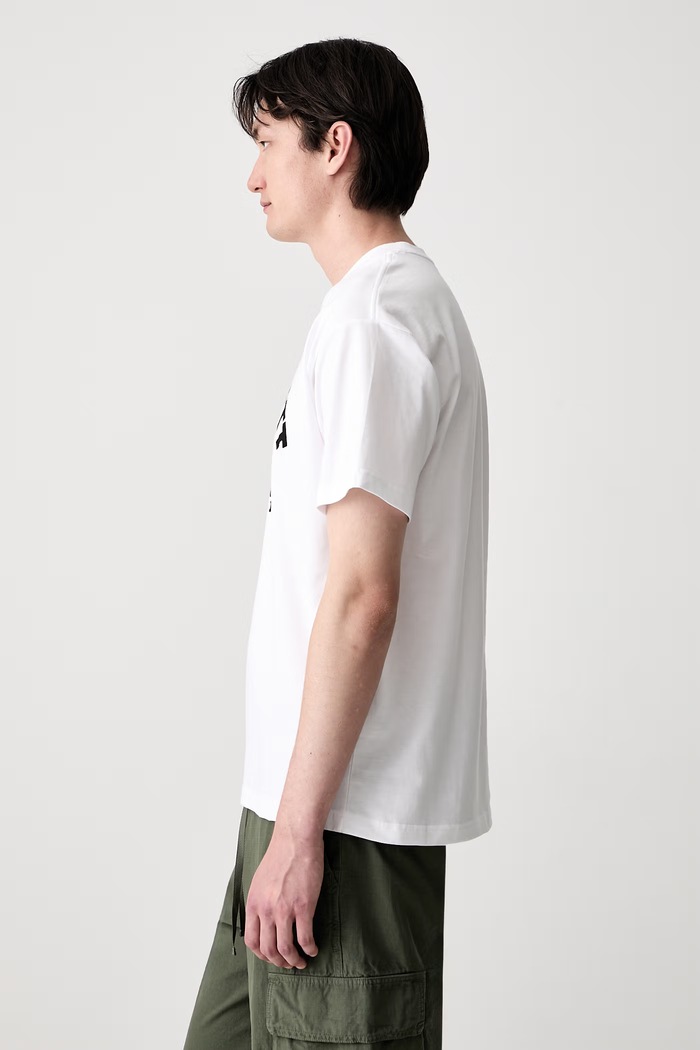 Carhartt WIP S/S Column T-shirt bawełniany męski I037542 biały AW26