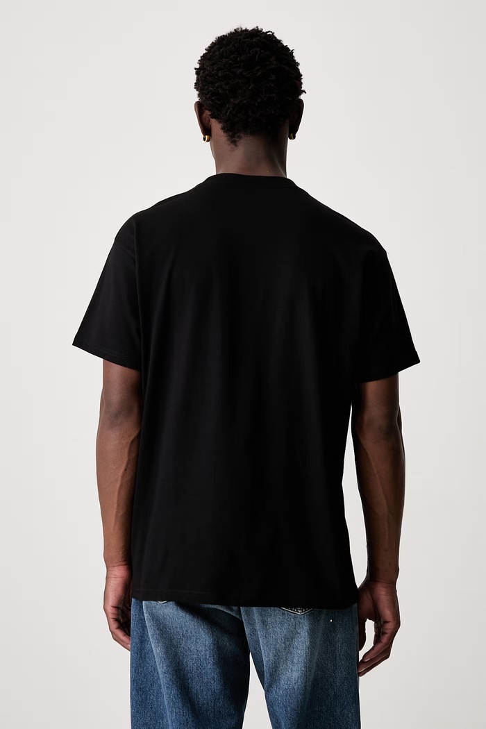 Odzież Carhartt WIP S/S Julia Klenovsky T-shirt bawełniany męski I036903 czarny