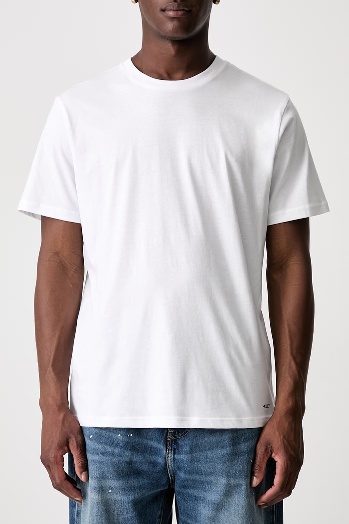 Carhartt WIP Standard Crew Neck футболка из хлопка для женщин 2 шт. белый I037601