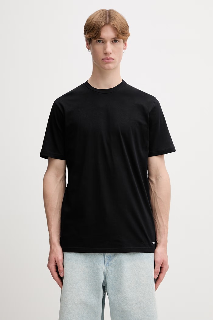 Carhartt WIP Standard Crew Neck тениска от памук дамска 2 броя черен I037601