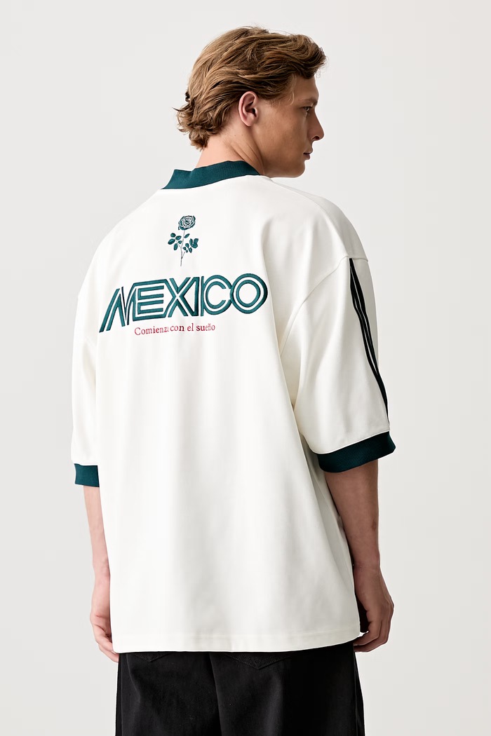 Odzież adidas Originals x Willy Chavarria T-shirt oversize z bawełną męski KY7708 beżowy