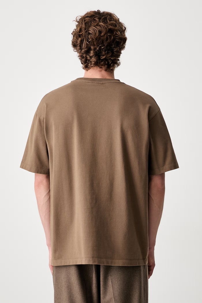Îmbrăcăminte Drôle de Monsieur tricou pentru bărbați din bumbac Ornements L.TS326.CO248 verde