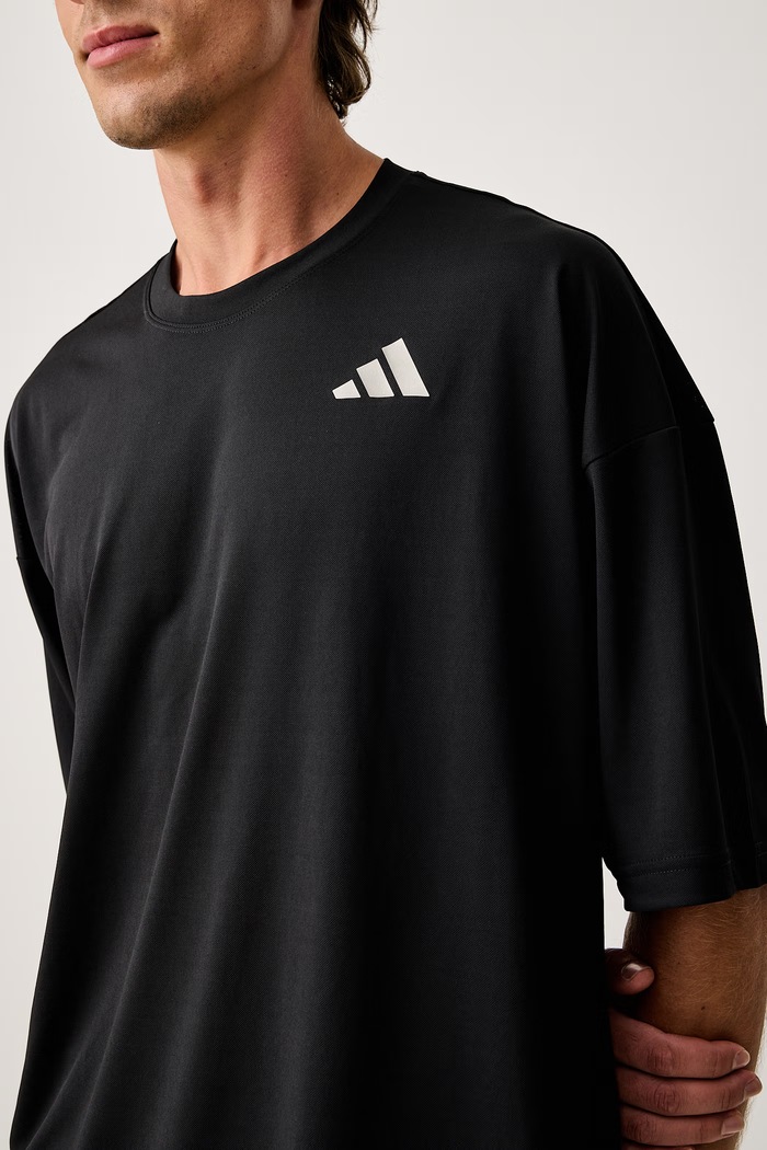 Sportska majica kratkih rukava za muškarce TENNIS CLUB adidas Performance KR9542 crna