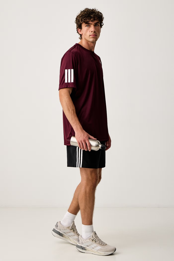 adidas Performance Sportska majica kratkih rukava za muškarce TENNIS CLUB KS8311 bordo AW26