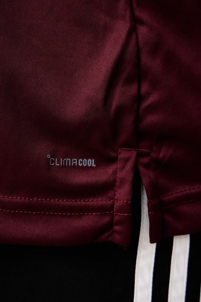 Sportska majica kratkih rukava za muškarce TENNIS CLUB adidas Performance bordo KS8311