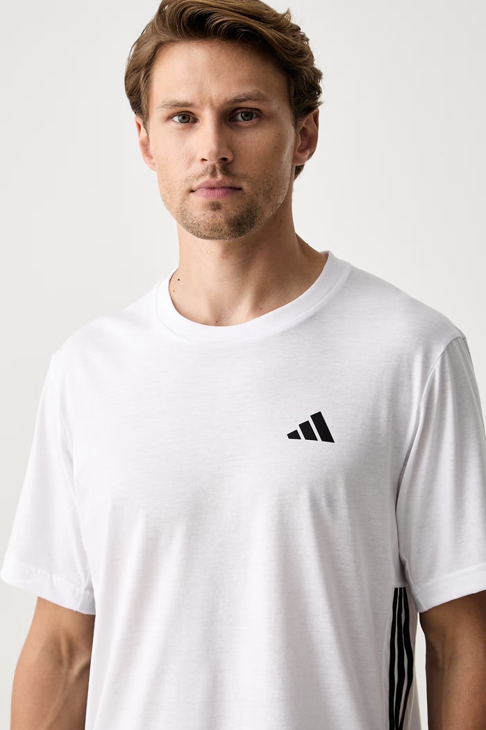 adidas Performance T-shirt treningowy męski Essentials Feelready biały KD0606