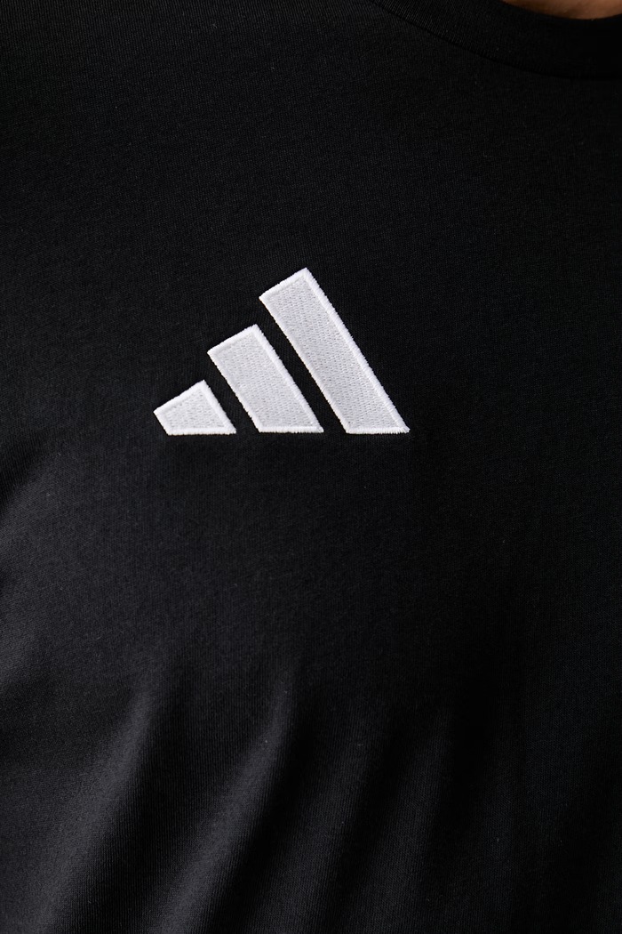 adidas Performance T-shirt sportowy męski bawełniany Entrada26 JZ6675 czarny