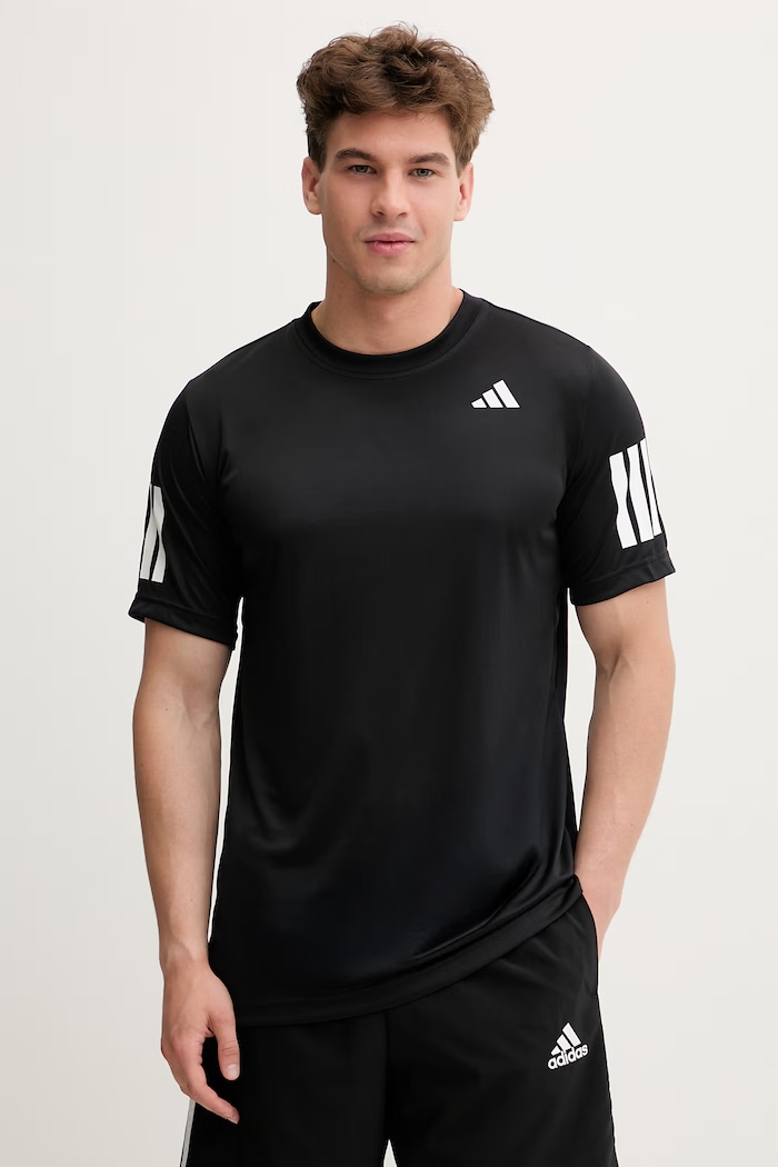 adidas Performance T-shirt sportowy męski TENNIS CLUB czarny JG0978