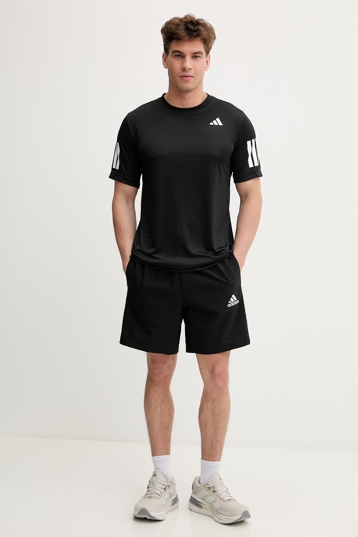 adidas Performance T-shirt sportowy męski TENNIS CLUB JG0978 czarny AW26