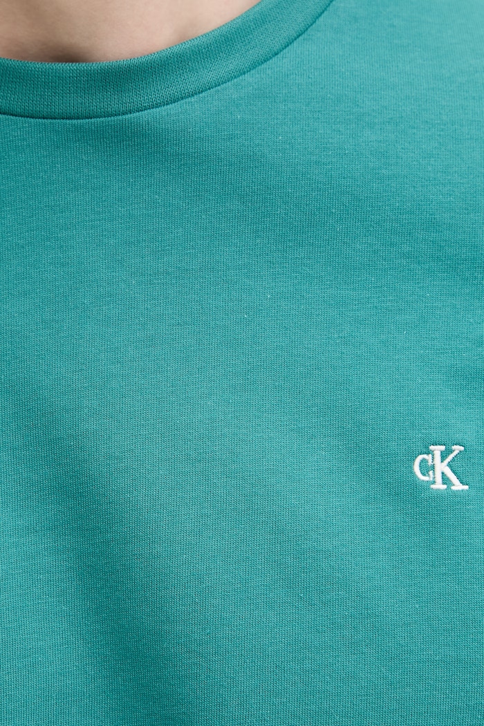 Calvin Klein Jeans tričko pánske bavlnené LV14RD254G zelená