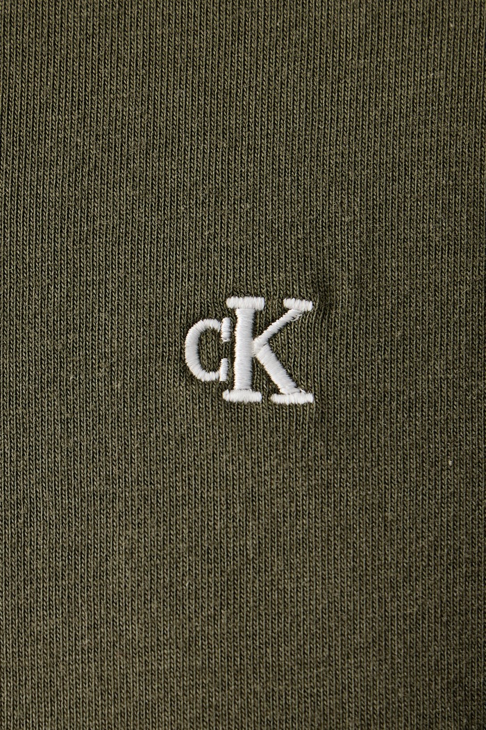 T-shirt męski bawełniany Calvin Klein Jeans zielony LV14RD254G