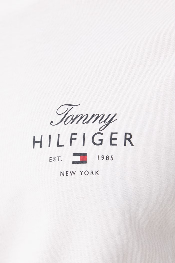 Tommy Hilfiger tričko pánske bavlnené MW0MW43224 biela