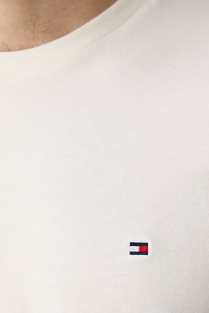 Tommy Hilfiger tričko pánske bavlnené MW0MW39995. béžová