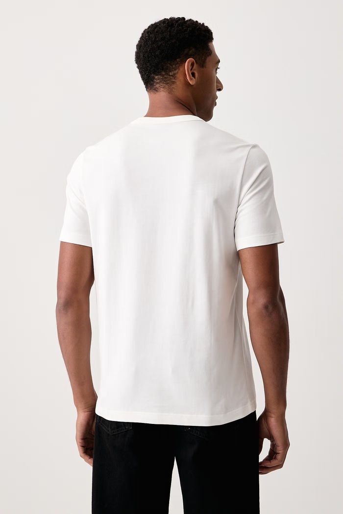Odzież PS Paul Smith T-shirt męski bawełniany M2R.220X.WP6085 beżowy