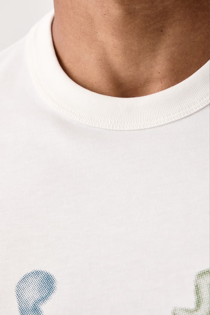 T-shirt męski bawełniany PS Paul Smith beżowy M2R.220X.WP6085