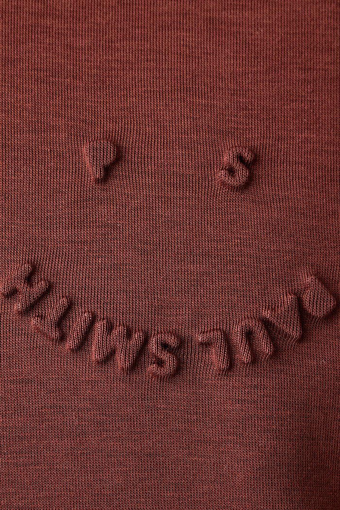 T-shirt męski bawełniany z elastanem PS Paul Smith brązowy M2R.965X.W22560