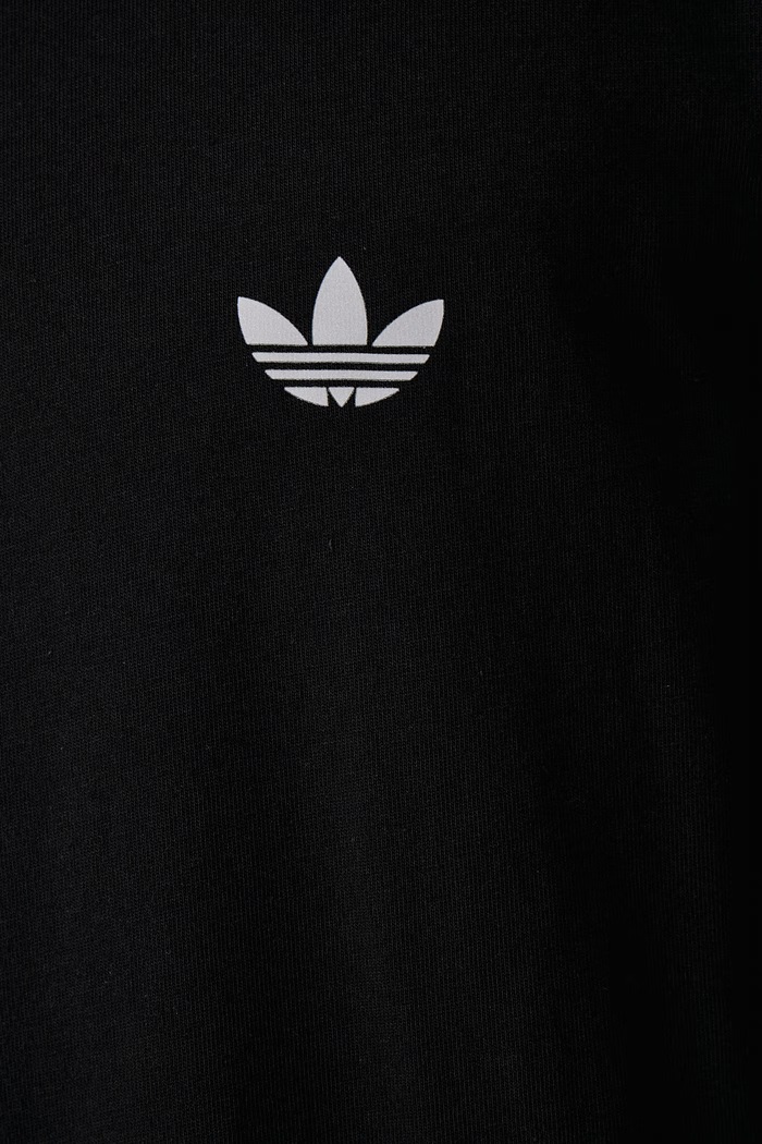 Тениска мъжка от памук Trefoil Essentials adidas Originals черен KX9142