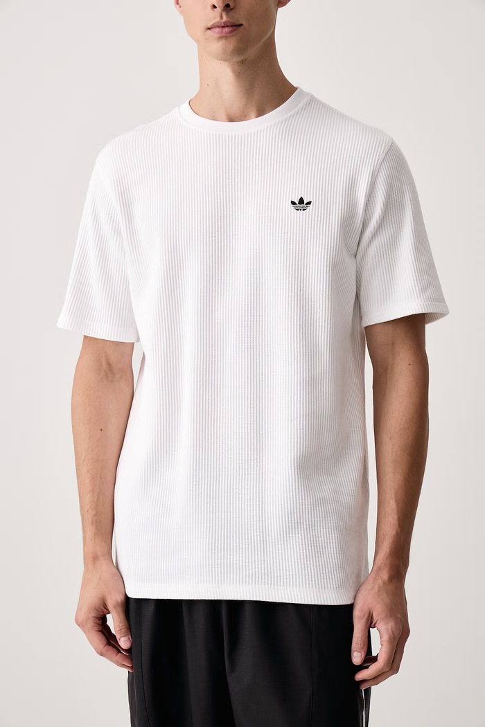 Tričko pánske bavlnené Trefoil Essentials adidas Originals KT2443 biela