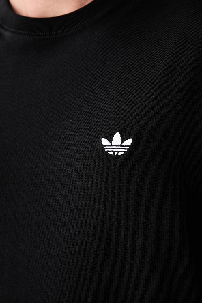 adidas Originals tričko pánske bavlnené Trefoil Essentials KS8890 čierna