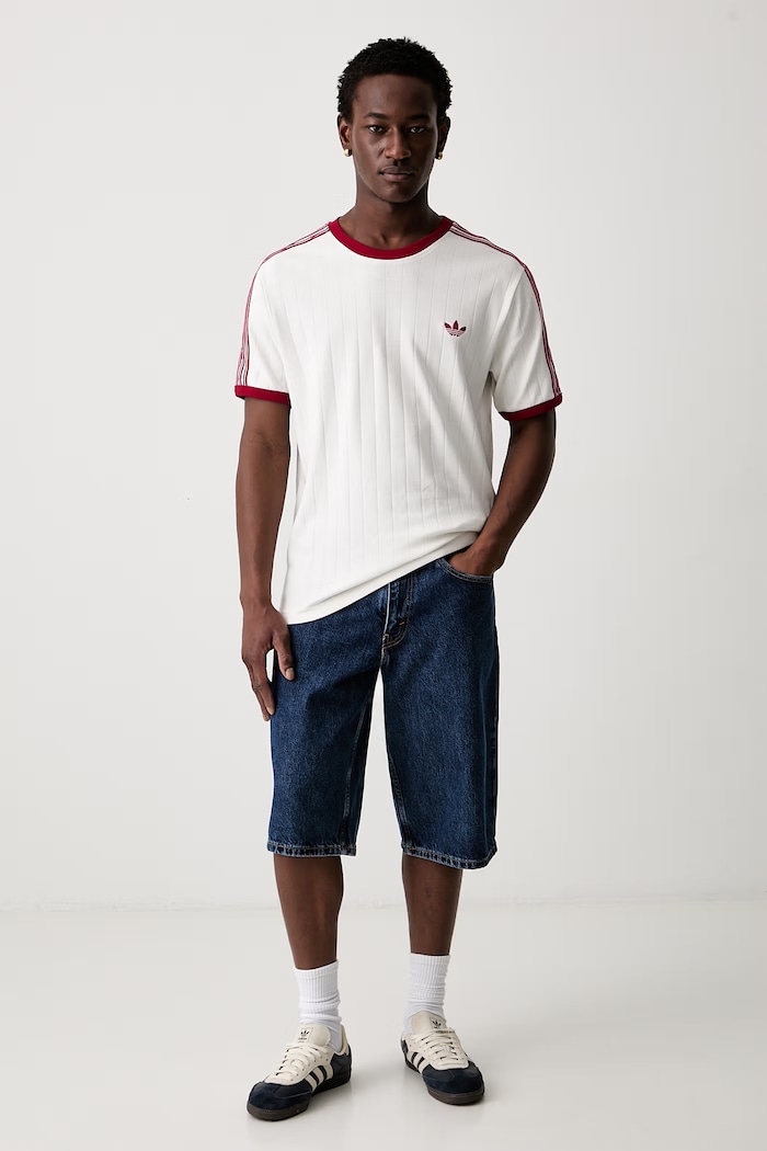 adidas Originals t-shirt ανδρικό βαμβακερό KS7449 λευκό AW26