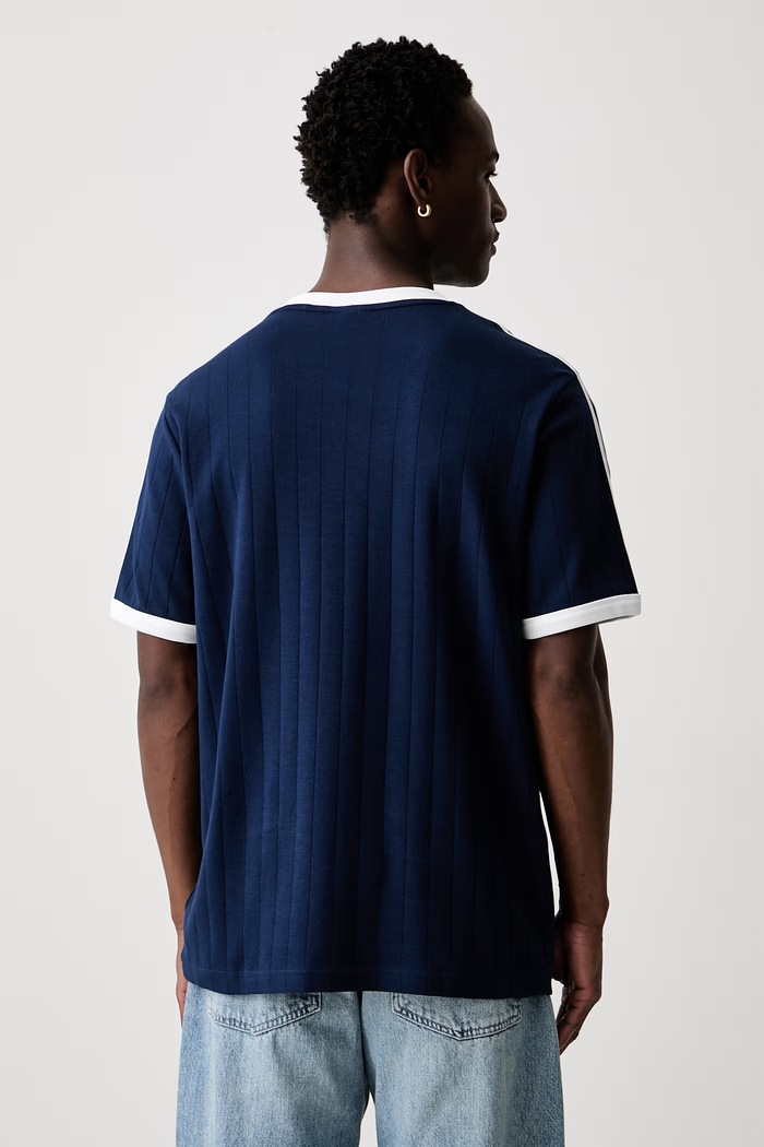Odzież adidas Originals T-shirt męski bawełniany KS7448 granatowy