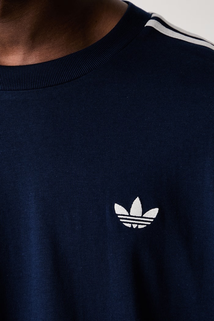 adidas Originals T-shirt męski bawełniany Adicolor KS7414 granatowy