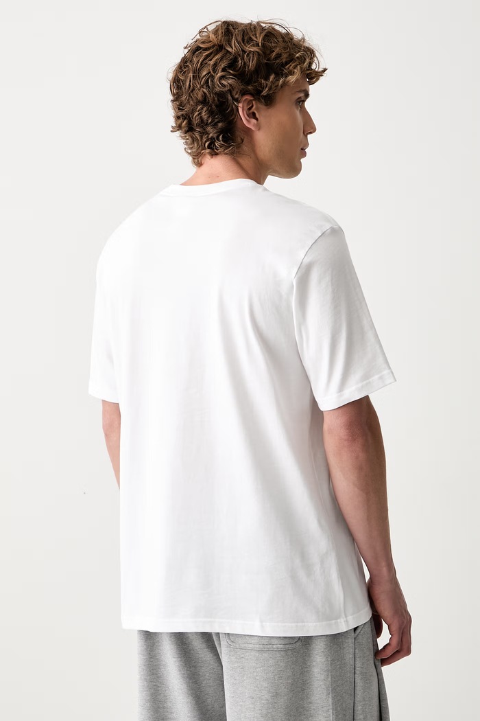 Oblečenie adidas Originals tričko pánske bavlnené Trefoil Essentials KS7390 biela