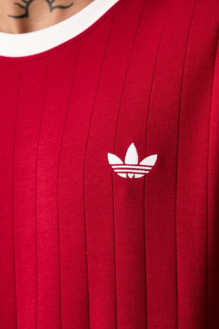 adidas Originals футболка для мужчин из хлопка KS4066 красный