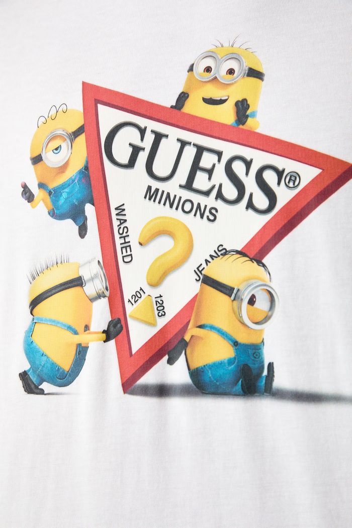 Guess Jeans tričko pánske bavlnené M6YI84.K6412 biela
