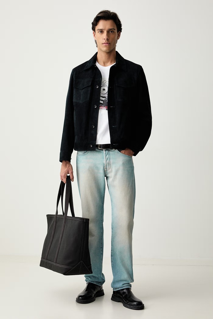 Guess Jeans tričko pánské bavlněné M6YI82.K6411 bílá AW26
