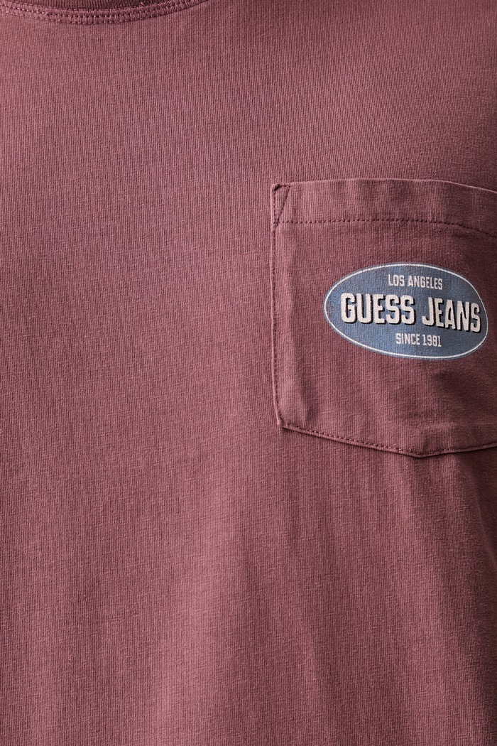 Guess Jeans tricou pentru bărbați din bumbac M6YI16.K3947 roz