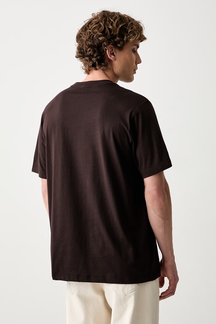 Oblečení adidas Originals tričko pánské s bavlnou IA4533 hnědá