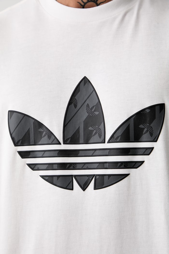 adidas Originals T-shirt męski bawełniany IA4532 beżowy