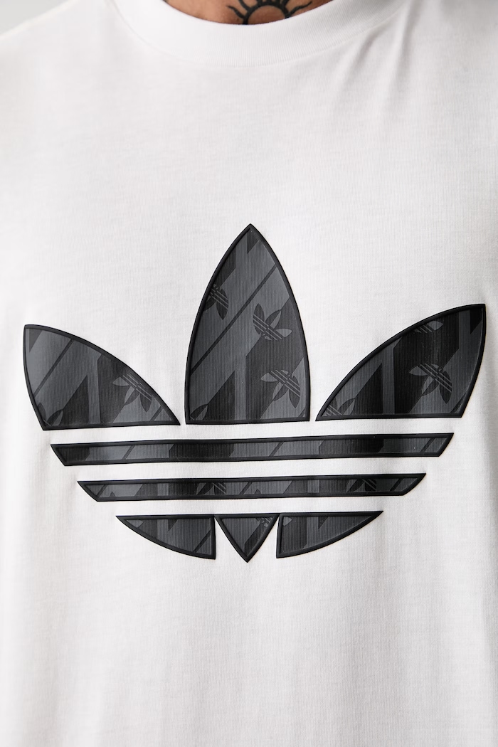 adidas Originals T-shirt męski bawełniany IA4532 beżowy