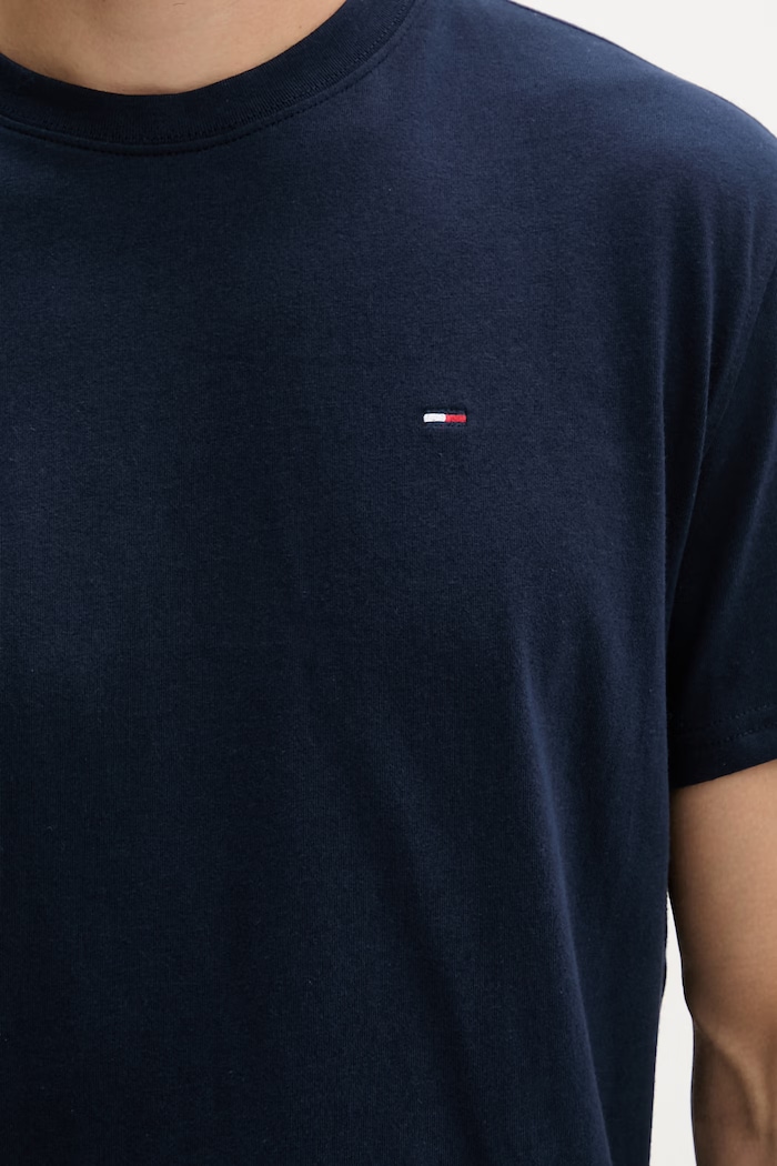 Tommy Jeans tricou oversized pentru bărbați, din bumbac DM0DM22504 bleumarin