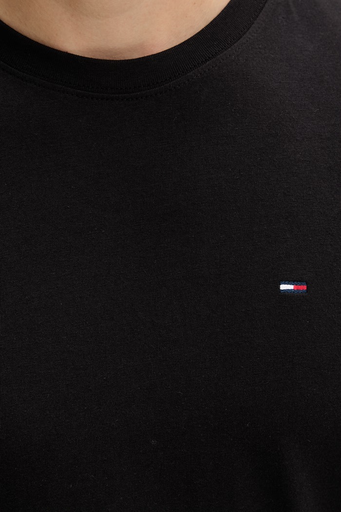 Tommy Jeans T-shirt oversize męski bawełniany DM0DM22504 czarny