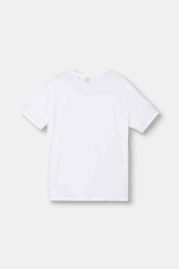 BOSS Orange T-shirt męski bawełniany Te_Blueprint 50566628 biały AW26