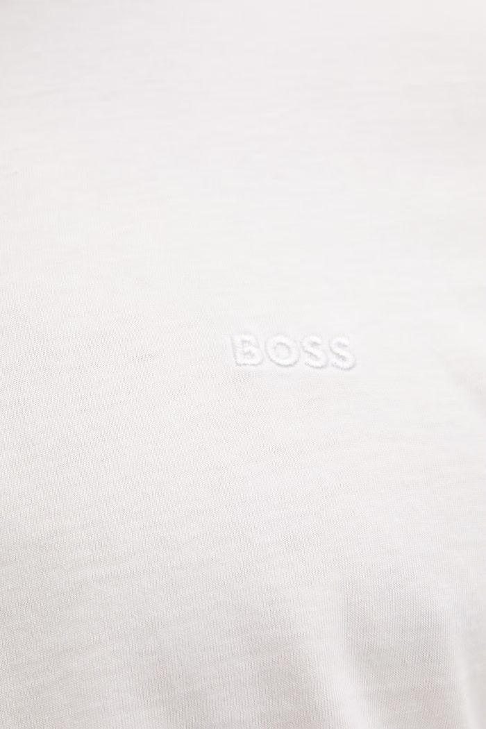 BOSS tricou pentru bărbați din bumbac Thompson 50565995 alb