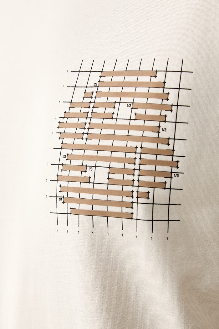 BOSS T-shirt męski bawełniany C-Tigerman 50565606 beżowy